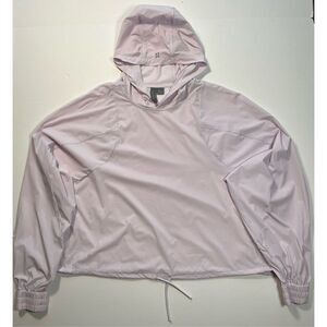Sweaty Betty Revive Zip Through Hoody Cropped Light Lavender SB8321 Size Medium